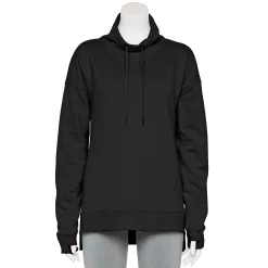 Women's Tek Gear® Ultrasoft Fleece Cowlneck Tunic -Tek Gear shop 5521899 Black