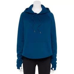 Women's Tek Gear® Ultrasoft Fleece Hoodie -Tek Gear shop 5522495 Blue Crayon