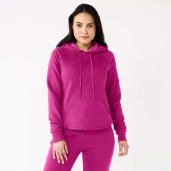 Women's Tek Gear® Ultrasoft Fleece Hoodie -Tek Gear shop 5522495 Fantasy Berry