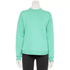Women's Tek Gear® Ultrasoft Fleece Mockneck Sweatshirt -Tek Gear shop 5523249 Shy Green