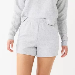 Women's Tek Gear® Ultrasoft Raw-Hem Shorts -Tek Gear shop 5523332 Metro Heather