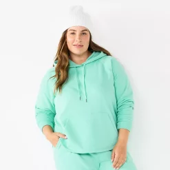 Plus Size Tek Gear® Ultrasoft Fleece Hoodie 29 Plus Size Tek Gear® Ultrasoft Fleece Hoodie -Tek Gear shop 5527170 Shy Green