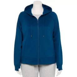 Plus Size Tek Gear® Ultrasoft Fleece Jacket 23 Plus Size Tek Gear® Ultrasoft Fleece Jacket -Tek Gear shop 5540291 Blue Crayon