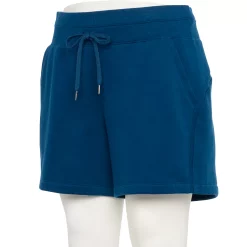 Women's Tek Gear® Ultrasoft Fleece Shorts -Tek Gear shop 5540849 Blue Crayon