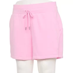 Women's Tek Gear® Ultrasoft Fleece Shorts -Tek Gear shop 5540849 Strawberry Malt