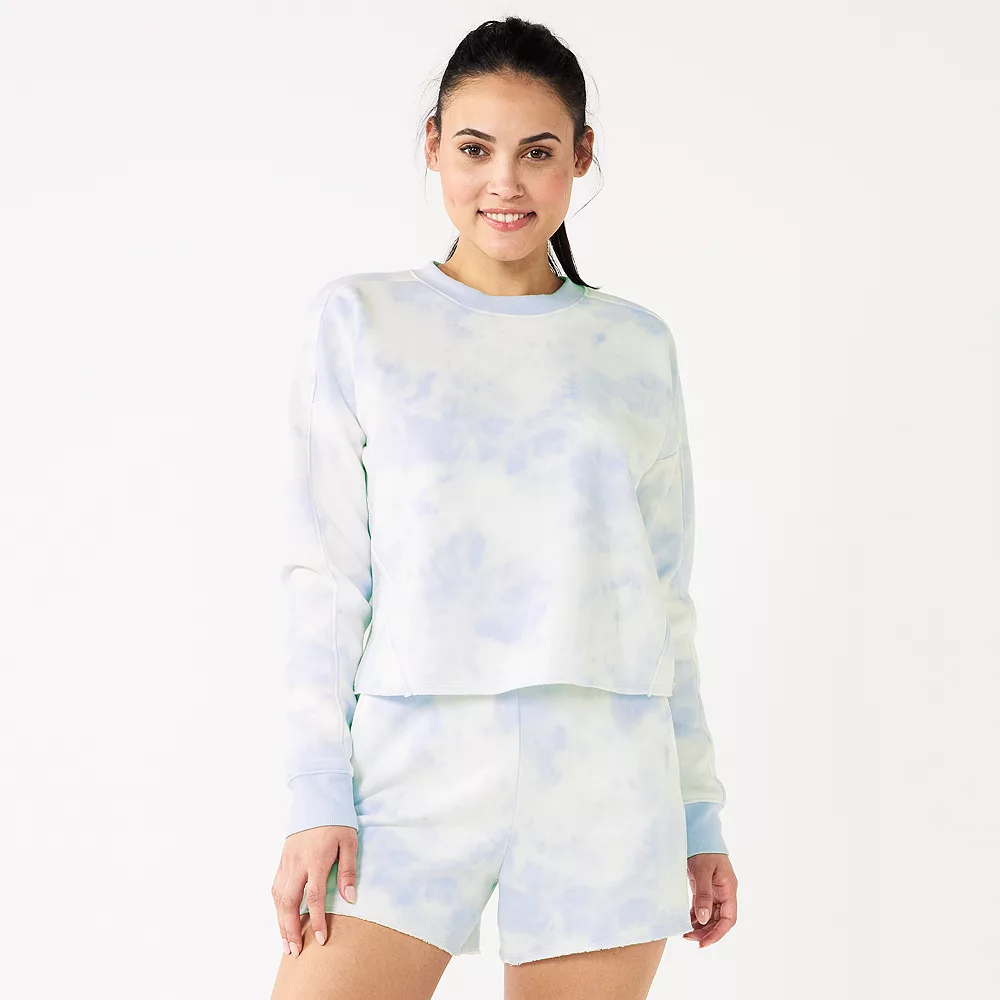 Women's Tek Gear® Ultrasoft Fleece Easy Crop Sweatshirt 6 Women's Tek Gear® Ultrasoft Fleece Easy Crop Sweatshirt - Image 4