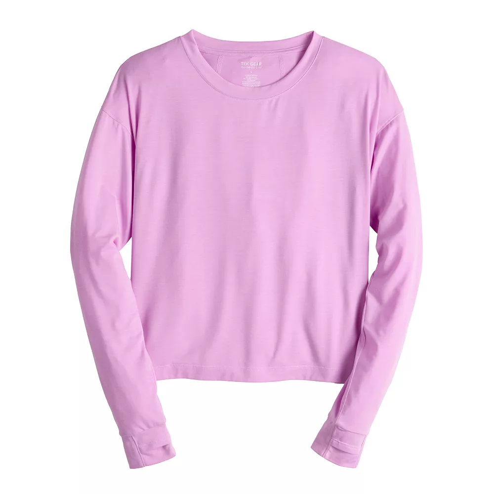 Women's Tek Gear® Crewneck Long Sleeve Tee 13 Women's Tek Gear® Crewneck Long Sleeve Tee - Image 11