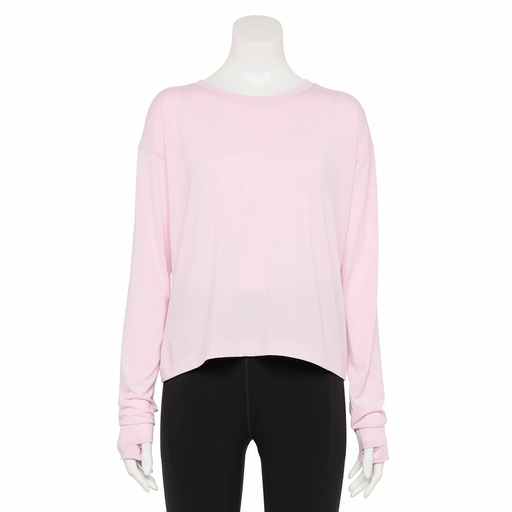 Women's Tek Gear® Crewneck Long Sleeve Tee 11 Women's Tek Gear® Crewneck Long Sleeve Tee - Image 9