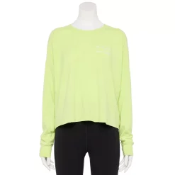 Women's Tek Gear® Easy French Terry Raw-Seam Tee -Tek Gear shop 5562562 Do It Yourself