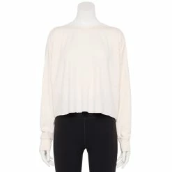 Women's Tek GearĀ® Easy French Terry Raw-Seam Tee