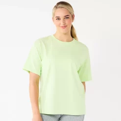 Women's Tek Gear® Oversized Tee -Tek Gear shop 5565437 Brisk Mint