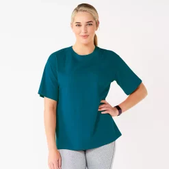Women's Tek Gear® Oversized Tee -Tek Gear shop 5565437 Night Life Teal