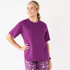 Women's Tek Gear® Oversized Tee -Tek Gear shop 5565437 Ravishing Orchid