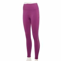Women's Tek Gear® Seamless Mesh 7/8 Leggings -Tek Gear shop 5565639 Ravishing Orchid