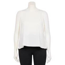 Plus Size Tek Gear® Crop Tank -Tek Gear shop 5566918 White