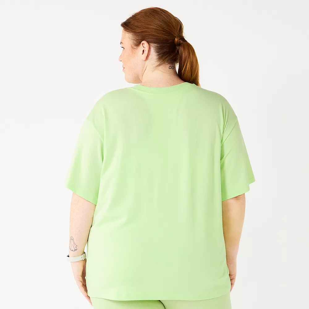 Plus Size Tek Gear® Oversized Tee 8 Plus Size Tek Gear® Oversized Tee - Image 6