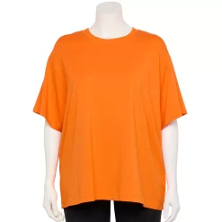 Plus Size Tek Gear® Oversized Tee 11 Plus Size Tek Gear® Oversized Tee -Tek Gear shop 5566961 Endless Lava