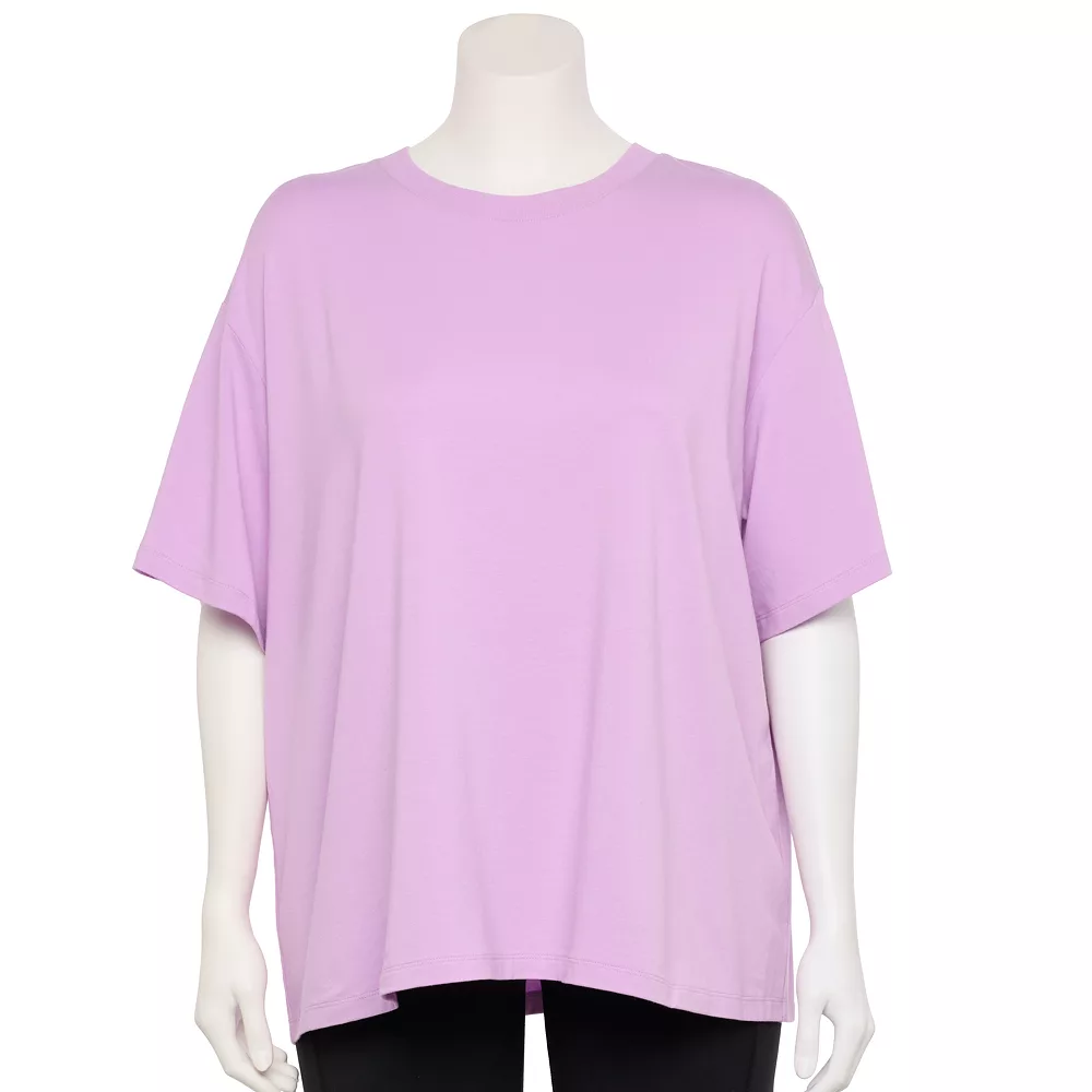 Plus Size Tek Gear® Oversized Tee 5 Plus Size Tek Gear® Oversized Tee - Image 3