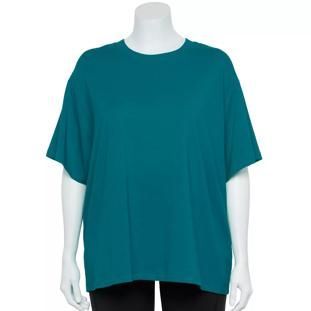 Plus Size Tek Gear® Oversized Tee 4 Plus Size Tek Gear® Oversized Tee - Image 2