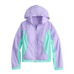 Kids 7-20 Tek Gear® Colorblock Windbreaker Jacket -Tek Gear shop 5568189 Purple Shawn