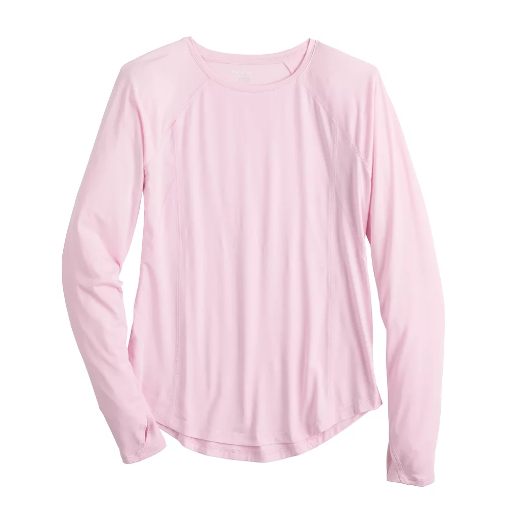 Women's Tek Gear® Soft Touch Long-Sleeve Tee 5 Women's Tek Gear® Soft Touch Long-Sleeve Tee - Image 3
