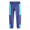 Girls 7-16 Tek Gear® Colorblock Performance 7/8 Leggings in Regular & Plus -Tek Gear shop 5618789 Finley Blue