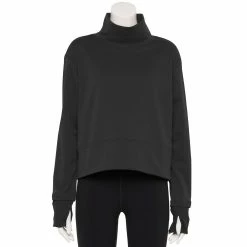 Women's Tek Gear® Run Mockneck Long Sleeve Top 12 Women's Tek Gear® Run Mockneck Long Sleeve Top -Tek Gear shop 5653465 Black