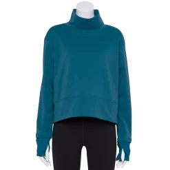 Women's Tek Gear® Run Mockneck Long Sleeve Top 15 Women's Tek Gear® Run Mockneck Long Sleeve Top -Tek Gear shop 5653465 Blue Crayon