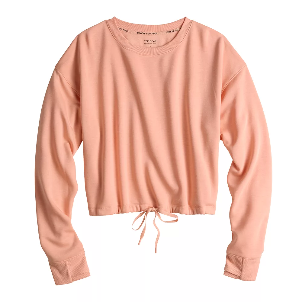 Women's Tek Gear® Stretch Fleece Cinched-Waist Top 10 Women's Tek Gear® Stretch Fleece Cinched-Waist Top - Image 8