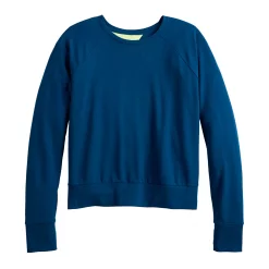 Women's Tek Gear® Keyhole Back Long-Sleeve Tee -Tek Gear shop 5662107 ALT2