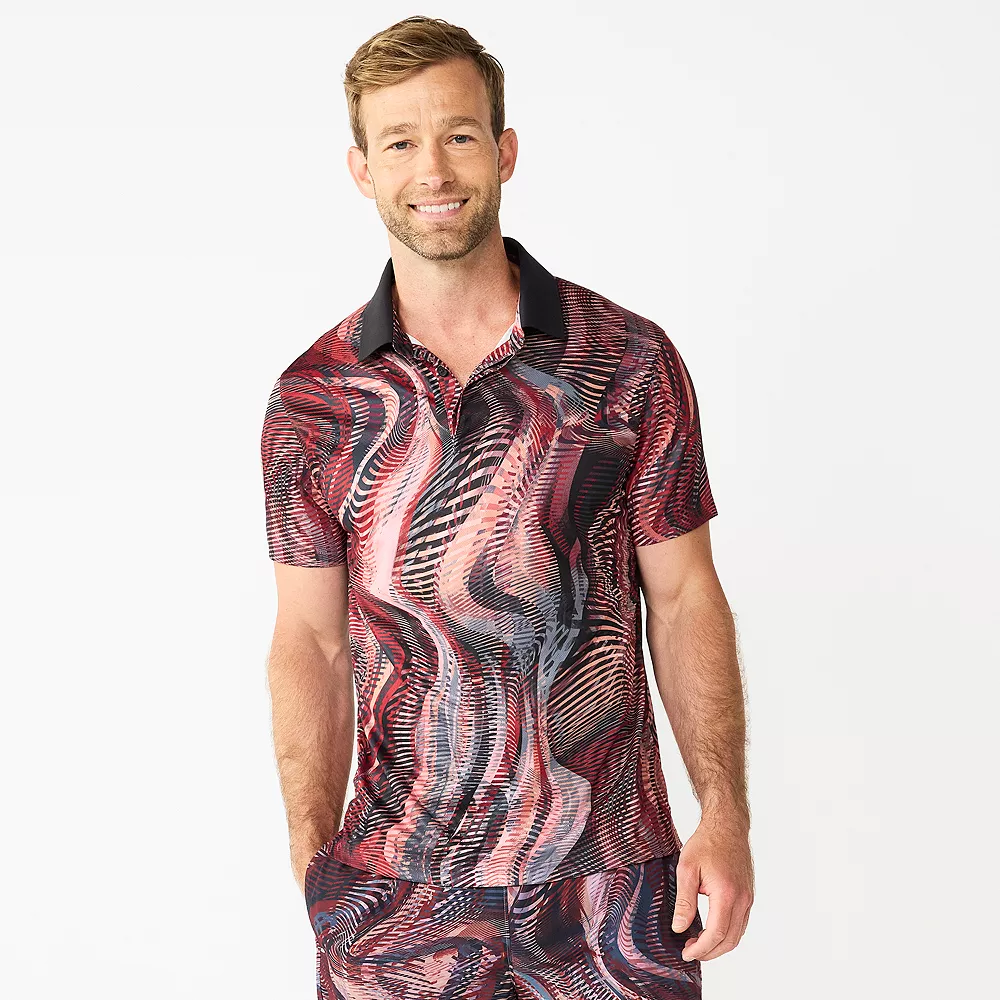 Men's Tek Gear® Printed Polo 3 Men's Tek Gear® Printed Polo