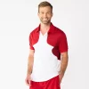 Men's Tek Gear® Colorblock Polo -Tek Gear shop 5662292 Cherry Cocktail