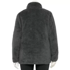 Plus Size Tek Gear® Plush Zip-Up Jacket -Tek Gear shop 5663759 ALT