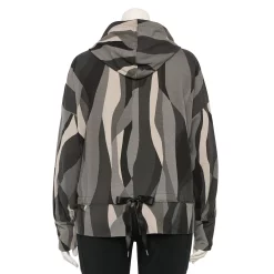 Plus Size Tek Gear® French-Terry Cropped Hoodie -Tek Gear shop 5664824 ALT