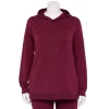 Plus Size Tek Gear® French Terry Hooded Tunic -Tek Gear shop 5664836 Night Sangria
