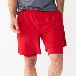 Men's Tek Gear® Mesh Back Shorts -Tek Gear shop 5676639 Cherry Cocktail