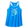 Girls 7-16 Tek Gear® Gloves Tank -Tek Gear shop 5698334 Blue Fight Like Girl