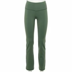 Women's Tek Gear® Shapewear Bootcut Pants -Tek Gear shop 5721446 Esta Olive