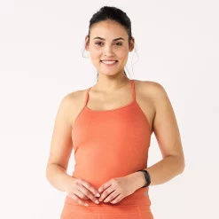 Women's Tek Gear® Brushed Strappy Tank -Tek Gear shop 5983577 Endless Lava