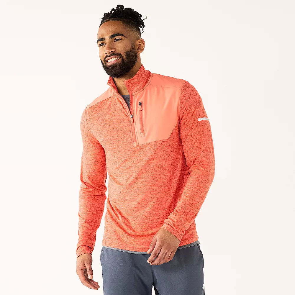 Men's Tek Gear® Mixed Media Pullover 5 Men's Tek Gear® Mixed Media Pullover - Image 3