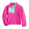 Girls 7-16 Tek Gear® Sherpa Pullover in Regular & Plus -Tek Gear shop 6120143 Fuschia Cashmere