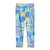 Girls 7-16 Tek Gear® 7/8 Performance Leggings in Regular & Plus Size -Tek Gear shop 6172042 Blue Foliage